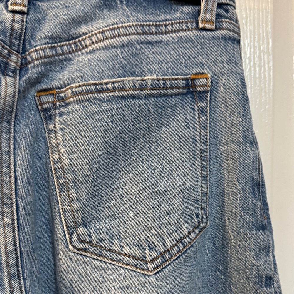 Abercrombie & Fitch Light Blue High Rise Jeans - Picture 8 of 9